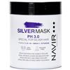 Navir Profesional NAVIR Professionale | Maschera Antigiallo Capelli Biondi, Grigi o Decolorati - 250 ml | pH Acido 3.0 | Vegana, Senza Siliconi | Tonalizzante Professionale per Riflessi Freddi