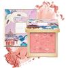 CATKIN Makeup Blush Polvere, Rosso, 2-in-1 Illuminante viso in Polvere con Fard, Formula Leggero e Idratante, con Acido Laluronico, Shimmering, Effetto Naturale, Per un Look Fresco e Colorato, 10g