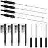 Gosknor 12pz Kit per La Pulizia Degli Apparecchi Acustici, Strumenti per La Pulizia Degli Apparecchi Acustici Inclusi Pulitore per Prese d'Aria Spazzola per La Pulizia per Utenti di Apparecchi Acustici