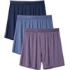 DAVID ARCHY Boxer da Uomo Pantaloncini da Uomo Larghi in Modal Ultrafine Set di Boxer da Uomo Morbidi e Traspiranti