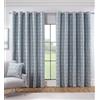Sundour Dakota - Coppia di tende con occhielli, motivo geometrico, 228 x 183 cm, colore: Verde