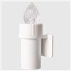 La Briantina Lumino Elettrico Fiamma 365 Giorni con Supporto Adesivo - Luce Intermittente, Resistente alle Intemperie, per Interni/Esterni - Batteria Inclusa, ø 2,5 x 7 cm