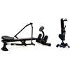 JK Fitness JK5072, Vogatore richiudibile Unisex Adulto, Nero, Unica