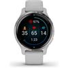 Garmin GARMIN Venu 2S - Smartwatch GPS - Argento - Cinturino grigio chiaro 010-02429-12