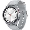 Samsung Samsung Galaxy Watch6 Classic Watch6 Classic 3,81 cm [1.5] OLED 47 mm Digitale 480 x 480 Pixel Touch screen Argento Wi-Fi GPS [satellitare] (Samsung Galaxy Watch6 Classic smart ur) SM-R965FZSADBT