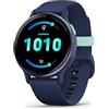 Garmin vívoactive 5, Smartwatch AMOLED 1,2, Cassa 42mm, Musica, Pay, +30 Sport, GPS, Cardio, Coach Sonno, Benefici Workout, Autonomia 11 giorni (Blue & Blue Metallic)