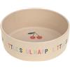 LÄSSIG Ciotola per bambini Stoviglie per bambini senza melamina, senza BPA, per lavastoviglie e microonde/Bowl Happy Fruits Cherry