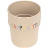 LÄSSIG Tazza per bambini Tazza da bere per bambini Stoviglie per bambini senza melamina, senza BPA, per lavastoviglie e microonde/Mug Happy Fruits Cherry
