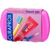Curaprox Set da Viaggio Rosa