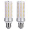 EIMOPE Lampada LED E27 Bianca Calda 3000K, 2000LM, Lampadina Mais E27 LED, 20W Lampade LED E27 Equivalenti a 150w 200w Lampada Alogene, Angolo 360 Nessun Sfarfallio, Non Dimmerabile, AC 220-240V, 2 Pezzi
