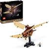 LEGO Icons Macchina Volante di Leonardo da Vinci con Ali Mobili - Include Minifigure e Espositore - Kit Ornitoretto Fai da Te per Adulti - Set di Costruzioni per Arredamento Casa - Idea Regalo - 10363