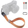 PGYTECH Tracolla per fotocamera Air, tracolla regolabile a sgancio rapido per fotocamera Fujifilm x100vi/fotocamere vintage/fotocamere mirrorless, Marrone Terra