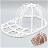 Baieye Rondella per Cappelli da Baseball,Supporto Protettivo per Tappi a Sfera,da Utilizzare in Lavastoviglie e in Lavatrice,Evitare la Deformazione dei Cappelli,Bambini e Adulti(Bianco)