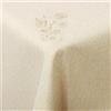 WOLTU Tovaglia Rettangolare 130x160cm Copritavolo Decorazione da Tavolo Tessuto Impermeabile Antimacchia Champagne