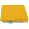 Bruni Fodera intercambiabile per sacco di pouf rettangolare da 180 x 140 cm, materiale impermeabile, adatto per interni ed esterni, estremamente robusta (giallo)