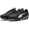 PUMA Vitoria II Fg/AG, Scarpe da Calcio Uomo, Bianco Rosso Brillante, 39 EU