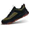 bugatti Snaker mit Hiking Touch für Einen Komfortablen Look, Scarpe da Ginnastica Uomo, Verde Scuro, 41 EU