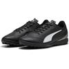 PUMA Vitoria II TT, Scarpe da Calcio Uomo, Nero Black, Bianco White, 48.5 EU