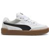 PUMA Park Lifestyle Sk8, Scarpe da Ginnastica Unisex-Adulto, Bianco Black Feather Grey, 42.5 EU