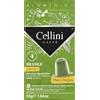 Cellini Caffè Cellini Capsule Alluminio Compatibili con Nespresso* - Aluminium Brasile 100pz| Caffè Dalle Note Dolci E Delicate