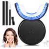 Tarswesi Kit Sbiancante Denti, Sbiancamento Denti Professionale con 32X LED Lampada Sbiancare e 3Pcs Gel Sbiancante per Denti, Rimuovi Rapidamente le Macchie Teeth e Sbiancamento Immediato, Efficace e Sicuro