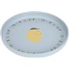 LÄSSIG Piatto per bambini senza melamina, senza BPA, per lavastoviglie e microonde/Plate Happy Fruits Lemon