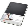 SIGEL Blocco note Conceptum A5 con spirale e copertina rigida