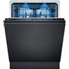 Siemens SX95EX12CE, iQ500 - Lavastoviglie intelligente, 60 cm, made in Germany, cassetto portaposate, extra silenzioso, varioSpeed, openDry, rackMatic, luce interna, glassZone