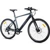 moma bikes Bicicletta Elettrica, E-ROAD 28 PRO, Alluminio, SHIMANO Altus 8v, Freni a Disco idraulico, Batteria integrata Litio 36V 10Ah