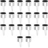 Be In Your Mind 20pcs 2 Pin Microfono Electret Condensatore Cavi Capsule Electret Condensatore Controllo della Luce del Suono Condensatore Accessori Microfono Accessori per MP3 MP4 Telefoni