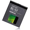 Nokia Batteria Originale BL-5F BL5F per Nokia 6210 Navigator / 6260 slide / 6290 / 6710 Navigator / E65 / N93i / N96