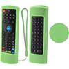 YiBiChin Custodia Protettiva in Silicone per Telecomando per MX3 Air Fly Mouse, YiBiChin Remote Cover Progettato SOLO per Tastiera MX3 Air Mouse, Lavabile, Antiurto e Durevole (Bagliore in Verde Scuro)