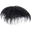 Generico Tropper Per Capelli Da Uomo, Cerotto Per Capelli Da Uomo, Estensioni Dei Capelli Per Parrucchino Corto Da Uomo, Parrucca Topper Corta Da Uomo Nera Naturale, Clip Per Parrucchino In Veri Capelli Umani,