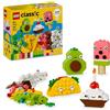 LEGO Classic Alimenti Creativi, Piccolo Set di Giochi di Fantasia per Bambini e Bambine da 4 Anni in su con Cibo Giocattolo in Plastica da Costruire e Ricostruire in Altre Forme, Idea Regalo 11039