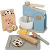 Small foot Set con miscelatore tasty, gioco di ruolo, dai 3 anni, in legno, accessori per cucina, 12248