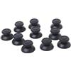 Generic 10 pezzi 3D Tappi di presa del joystick analogico per PS4 Gamepad Grip pollice bastone analogico coperture Cap precisione Joystick Controller Cap (Nero)