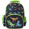 fringoo - Zaino per bambini | Ideato per bambini piccoli e per i più piccini | Perfetto per l'asilo o la scuola | Lavabile in lavatrice - Pattinatori dinosauro
