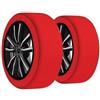 Generico CALZE DA NEVE per auto OMOLOGATE Catene da neve COMPATIBILI con Classe A sezione Ruote Gomme Cerchio 205/50-17 R17 - T00074