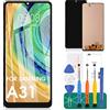 SRJTEK INCELL per Samsung Galaxy A31 Schermo di Ricambio per Samsung A31 LCD Display per Samsung A31 Digitizer per SM-A315G/DSL SM-A315G Touch Screen Assembly (Senza Funzione di Impronte digitali)