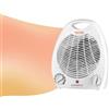 Kamberg - Radiatore Soffiante Bagno - Riscaldatore a soffiaggio - Basso consumo - Silenziatore - 2000 W - Bianco