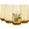 Glasmark KROSNO 1992 Glasmark KROSNO, 430 ml, set di 4, bicchieri da long drink, bicchieri, bicchieri highball, bicchieri da acqua, cocktail, perfetti per la casa, ristoranti e feste, set di bicchieri, forma classica