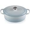 Le Creuset Cocotte ovale Evolution in ghisa vetrificata, diameter 29 cm, Coastal Blue, 21178294202430