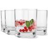 Glasmark KROSNO 1992 Bicchiere da acqua Bicchiere da 260 ml Vetro robusto lavabile in lavastoviglie Laccato trasparente