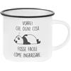 Franco Cosimo Panini OPS - Tazza Panda, Tazza Personalizzata con Stampa e Frase, Idea Regalo Originale per Natale, Compleanno o Altre Occasioni, Confezione Regalo Inclusa, Capacità 325 ml, 12,5 x 8,2 x 9,7 cm