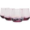 Glasmark KROSNO 1992 Glasmark KROSNO, 430 ml, set di 4, bicchieri da long drink, bicchieri, bicchieri highball, bicchieri da acqua, cocktail, perfetti per la casa, ristoranti e feste, set di bicchieri, forma classica