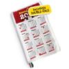 evenue Canovaccio da Cucina Natalizio, Strofinaccio in Cotone Spugna e Microfibra Assorbente Idee Regalo Natalizi Utili per la Casa Personalizzato Con Illustrazione Originale Calendario Buon Anno 2025