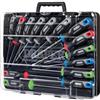 Draper Set di 14 cacciaviti con impugnatura morbida Draper TX-Star® - 13437 - punte magnetiche, lame CRV