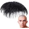 Generico Tropper Per Capelli Da Uomo, Cerotto Per Capelli Da Uomo, Estensioni Dei Capelli Per Parrucchino Corto Da Uomo, Parrucca Topper Corta Da Uomo Nera Naturale, Clip Per Parrucchino In Veri Capelli Umani,