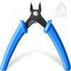 VCELINK Tronchese Diagonali, Filo Rame 0,1-1,2mm, Blu, 3 Pezzi | Tronchese diagonali di precisione per filo rame 0,1-1,2mm, ideale per elettronica, gioielleria e modellismo