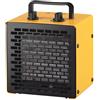 SIAL Termoventilatore Ceramico 2000W - Stufetta Elettrica Basso Consumo - Compatto Riscaldamento Industriale - con Termostato e Protezione da Surriscaldamento, Per bagno o officina